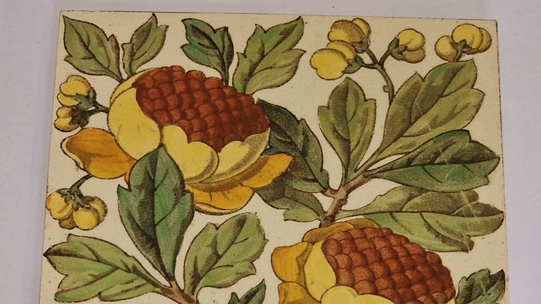 Benthall Hall George Maw Tile